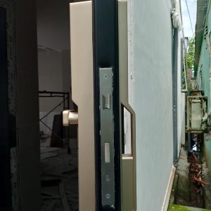 Khoá thông minh cửa nhôm Kassler KL-599 VF CHAMPAGE GOLD APP