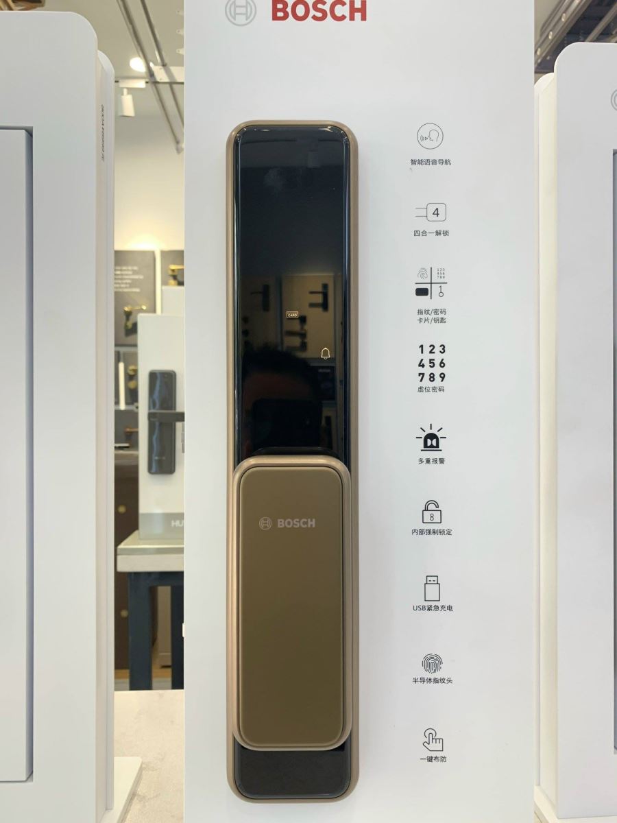 Khóa thông minh Bosch EL 600B - DE Face ID Gia Huy Lock