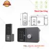 Khóa thông minh Kassler KL - 579CNC SILVER GREY