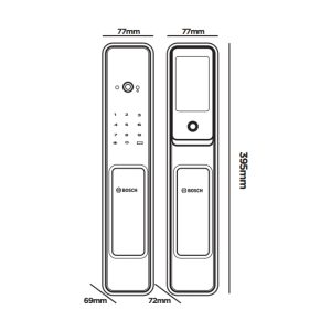 Khóa Thông Minh Bosch EL 600VF - DE Face ID Gia Huy Lock