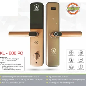 Khóa thông minh Kassler KL - 600PC
