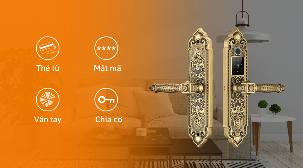 Khóa thông minh Kassler KL - 919 PRO COPPER