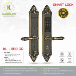 Khóa thông minh Kassler KL - 959GR