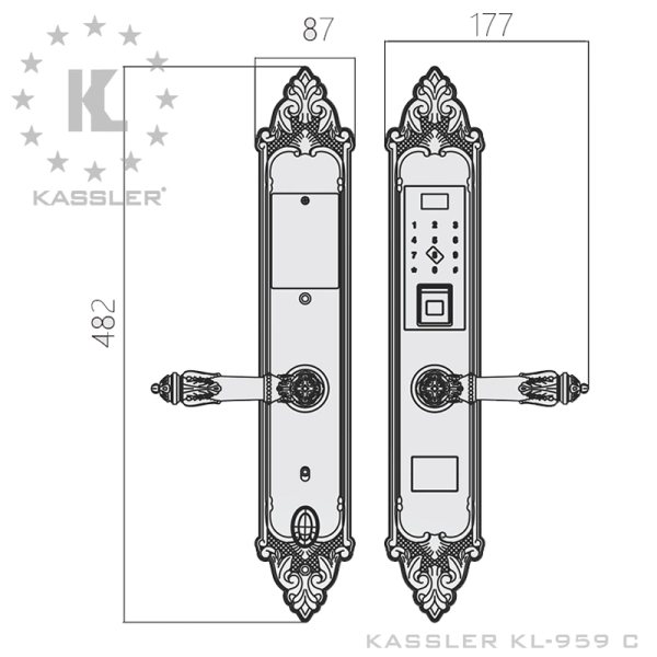Khóa thông minh Kassler KL - 959C