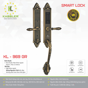 Khóa thông minh Kassler KL - 969GR