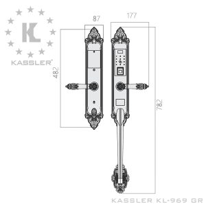 Khóa thông minh Kassler KL - 969GR