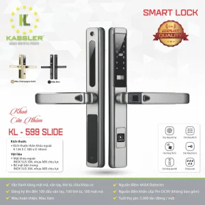 Khóa thông minh Kassler KL - 599 SLIDE