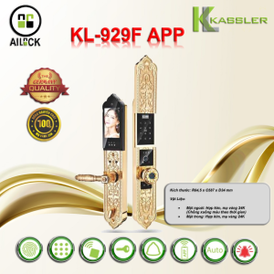 Khóa thông minh Kassler KL - 929 F PRO
