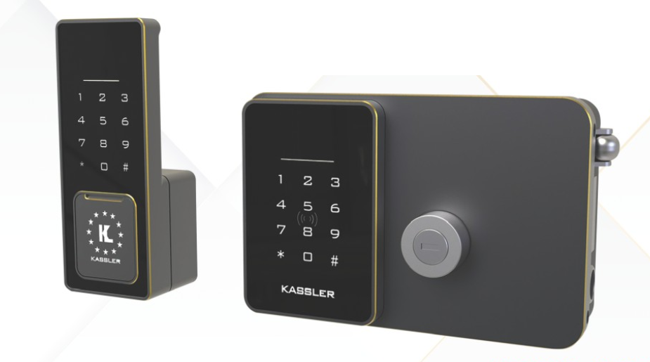 Khóa thông minh Kassler KL - 579CNC GOLD GREY