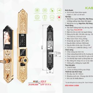 Khóa thông minh Kassler KL - 929 F