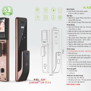 Khóa thông minh Kassler KL - 828C