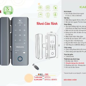 Khóa thông minh Kassler KL - 589