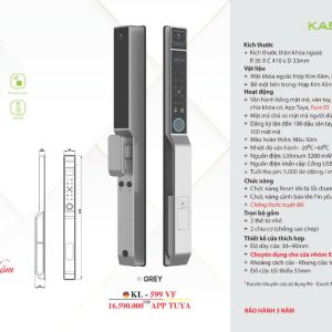 Khóa thông minh Kassler KL - 599VF