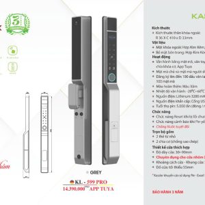 Khóa thông minh Kassler KL - 599 pro