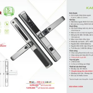Khóa thông minh Kassler KL - 599 LX