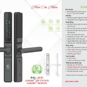 Khóa thông minh Kassler KL - 68BL