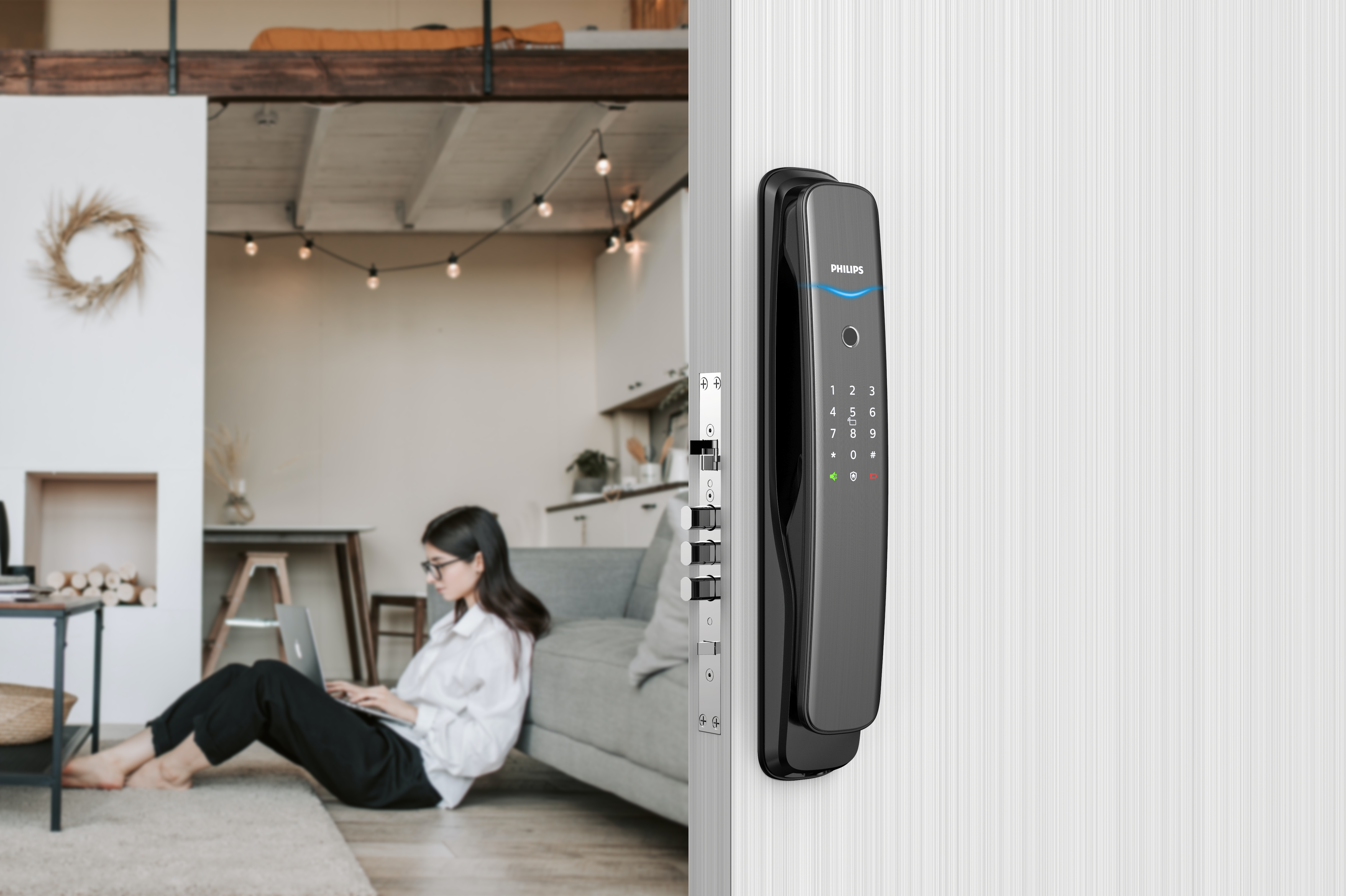 Khóa thông minh Philips 702E - 5HWS - Ảnh 3