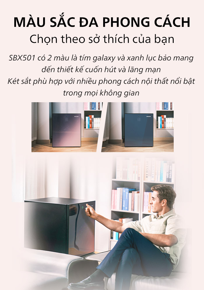 Két sắt thông minh Philips SBX501 - Ảnh 8