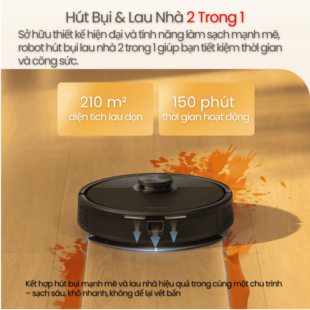 Robot hút bụi thông minh ROBOROCK Q7-FT