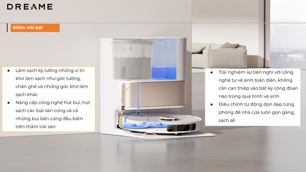 ROBOT hút bụi thông minh DREAME L10s Pro Ultra Heat- Bản Quốc Tế
