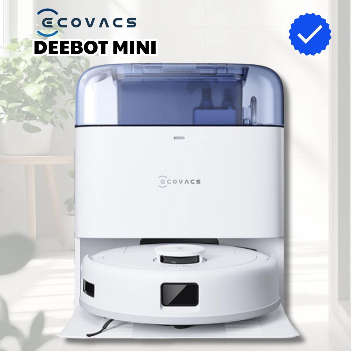 ROBOT hút bụi lau nhà thông minh ECOVACS Deebot Mini