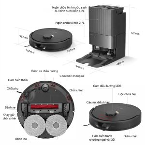ROBOT hút bụi lau nhà ROBOROCK Q Revo S