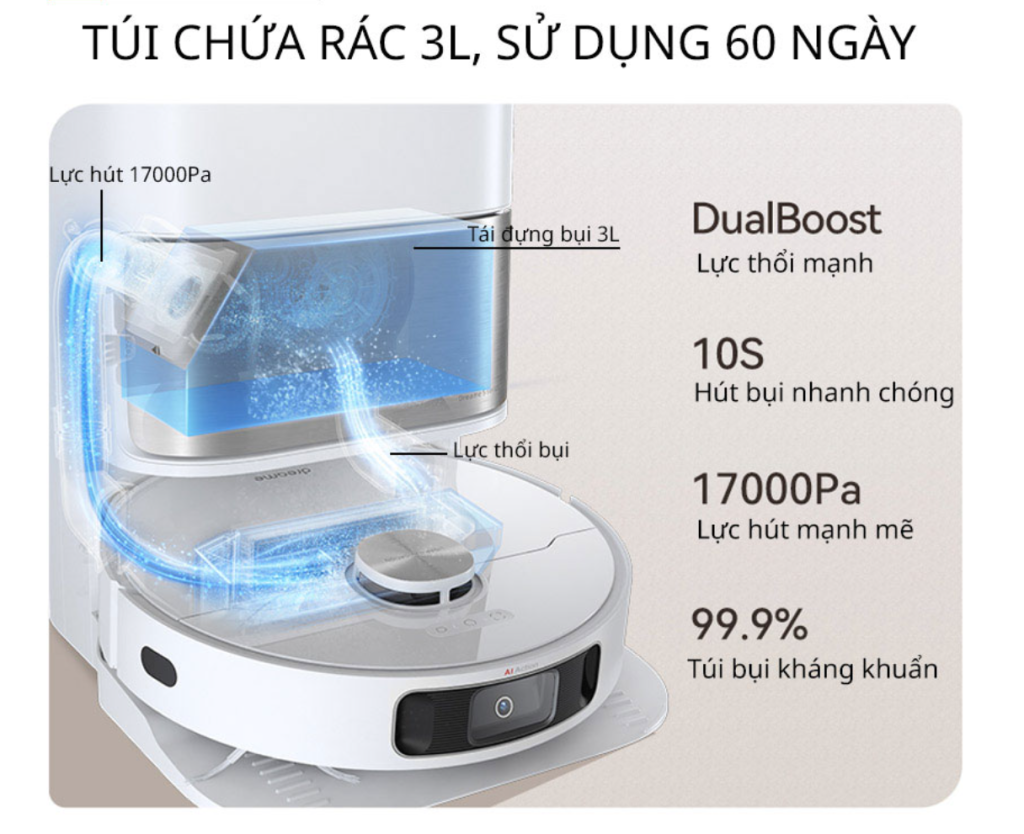 ROBOT hút bụi thông minh DREAME Bot L10s Ultra/SE Special Edition