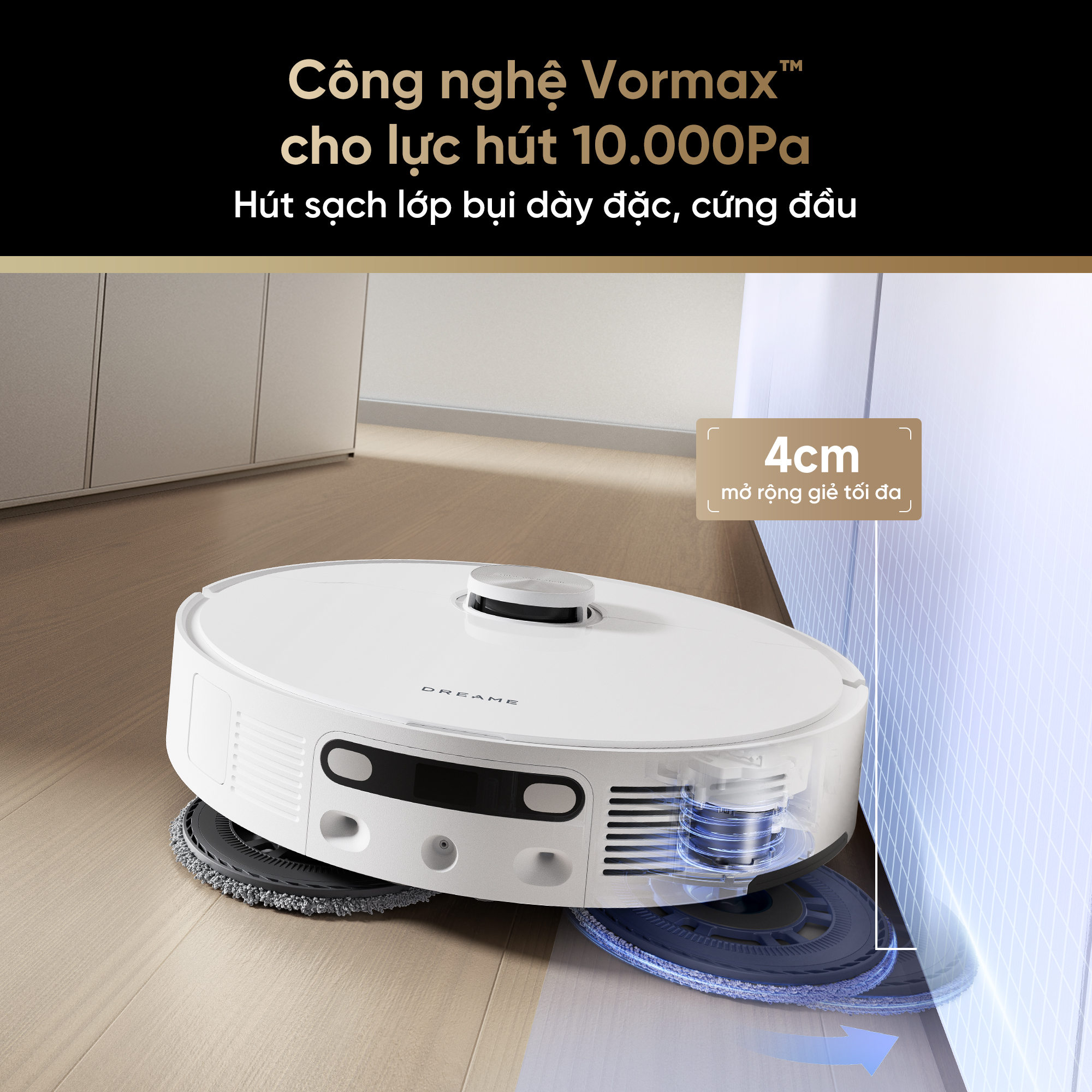 ROBOT hút bụi thông minh DREAME L10s Ultra Gen 2