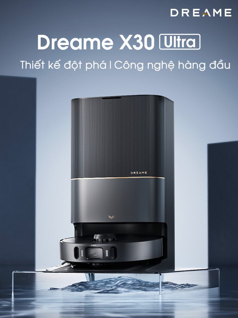 ROBOT hút bụi thông minh DREAME X30 Ultra - Bản Quốc Tế