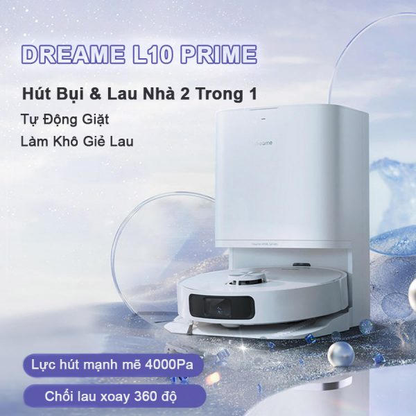 ROBOT hút bụi thông minh DREAME L10 Prime