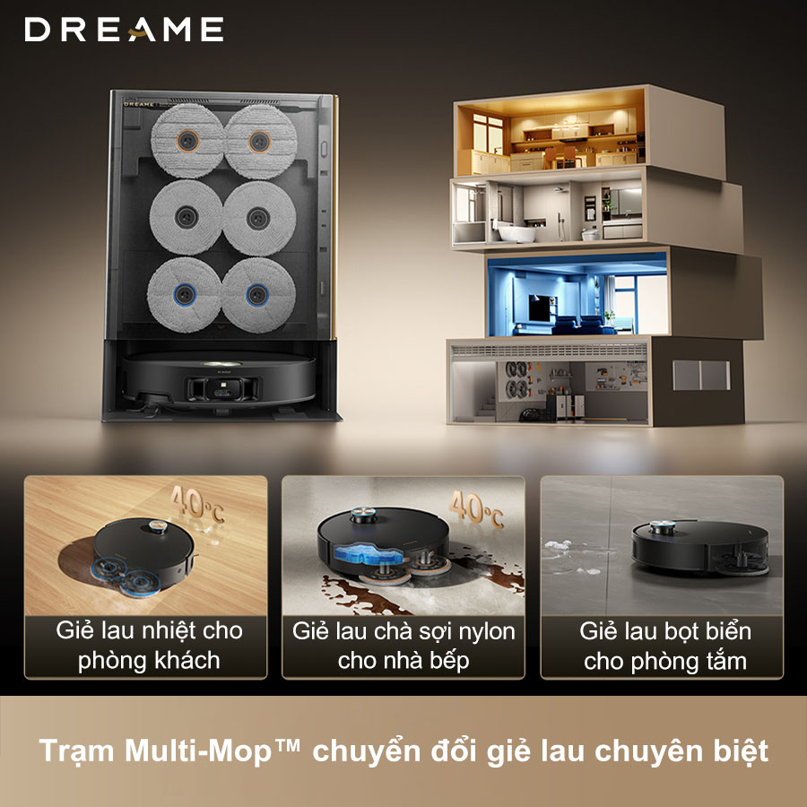 ROBOT hút bụi thông minh DREAME Matrix10 Ultra