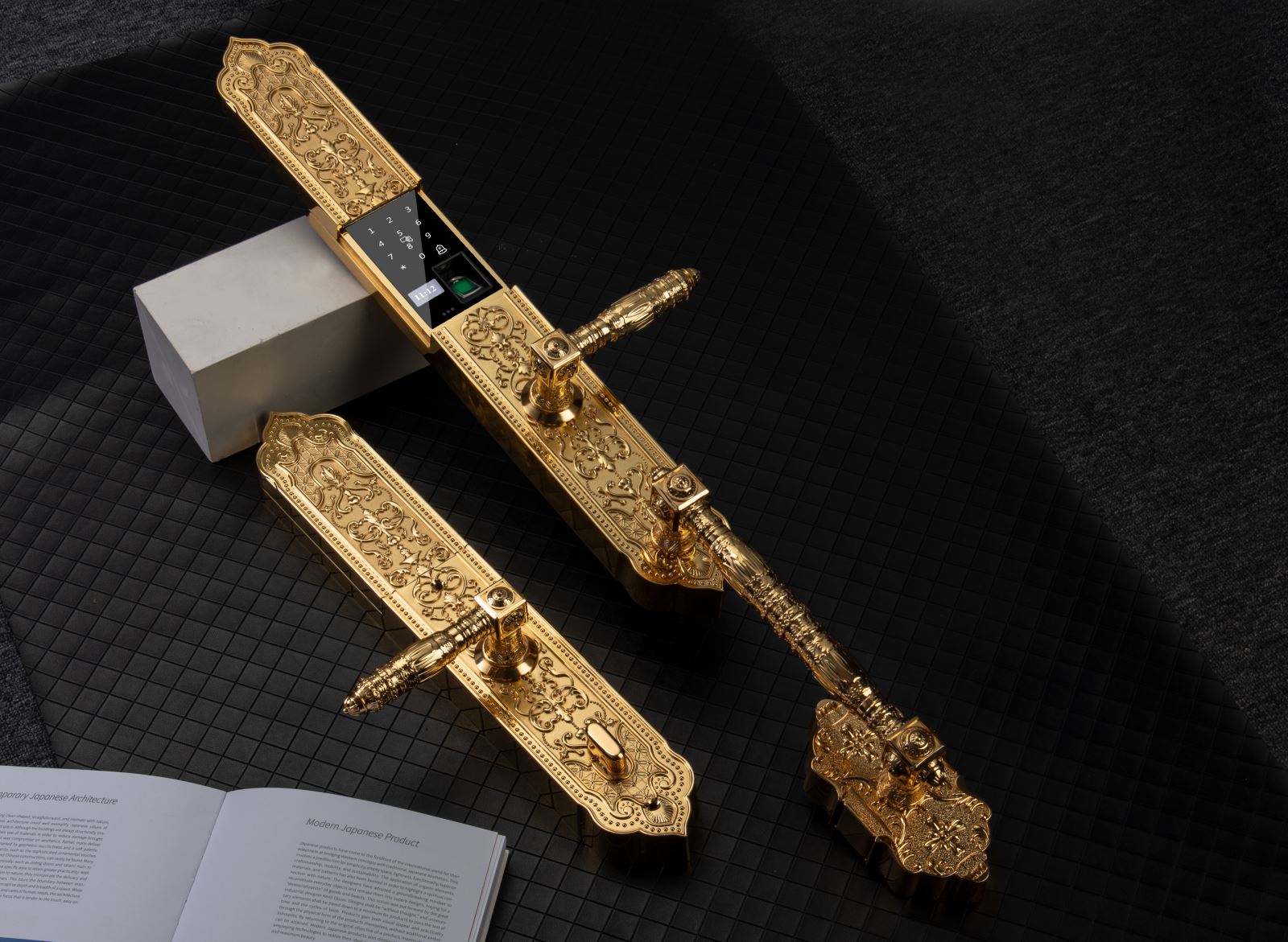 Khóa thông minh Hubert HB DS79 GOLD - Ảnh 4