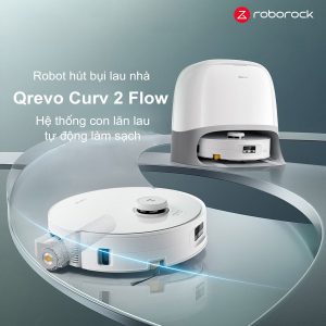 ROBOT hút bụi thông minh ROBOROCK Qrevo Curv 2 Flow