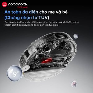ROBOT hút bụi thông minh ROBOROCK Saros 10R