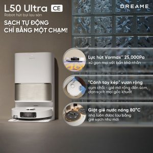 ROBOT hút bụi thông minh DREAME L50 Ultra CE