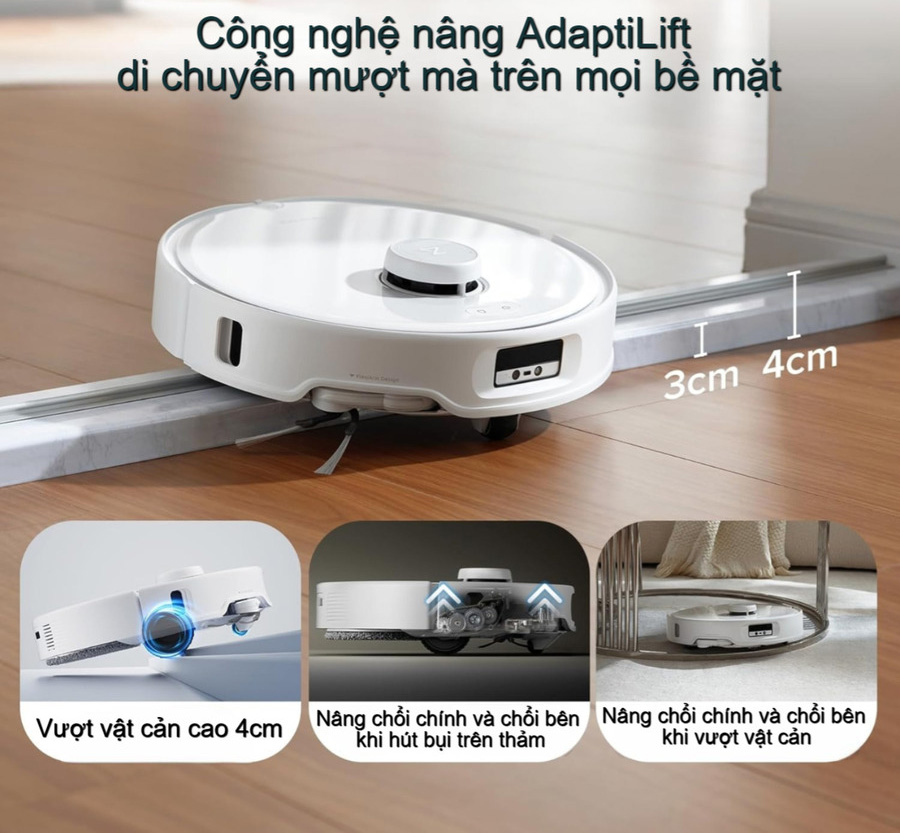 ROBOT hút bụi thông minh ROBOROCK Q revo Curv