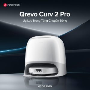 ROBOT hút bụi thông minh ROBOROCK Qrevo Curv 2 Pro