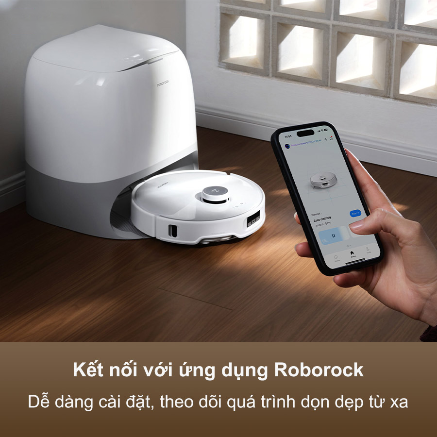 ROBOT hút bụi thông minh ROBOROCK Q revo Curv